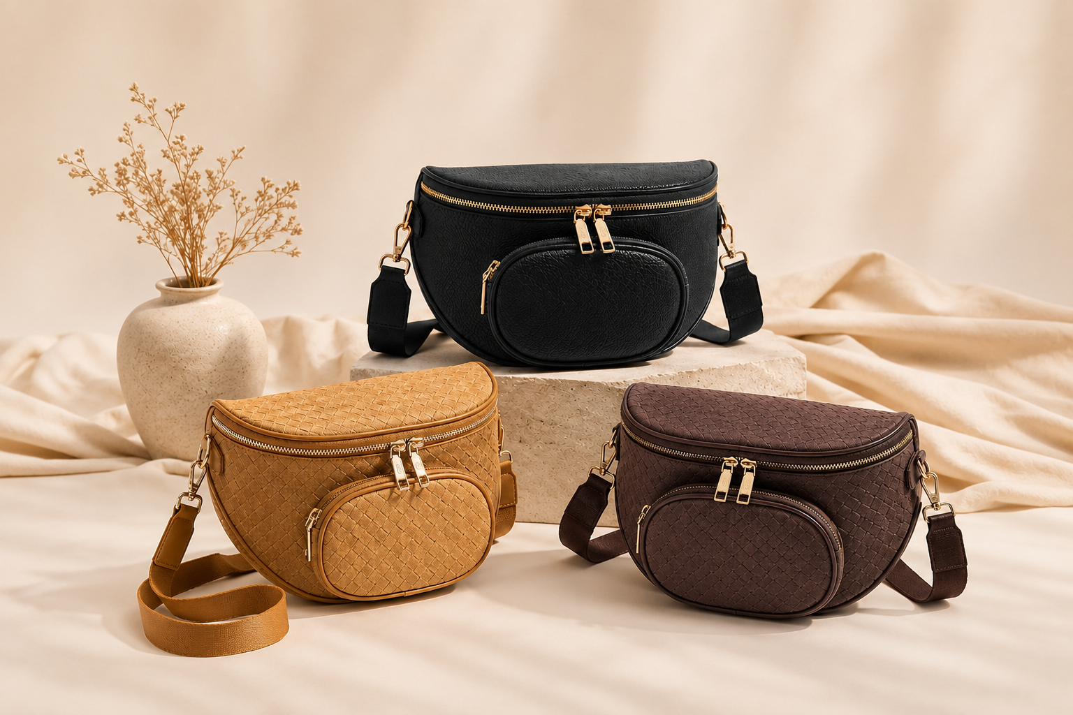 pd bostanten structured rfid crossbody bag
