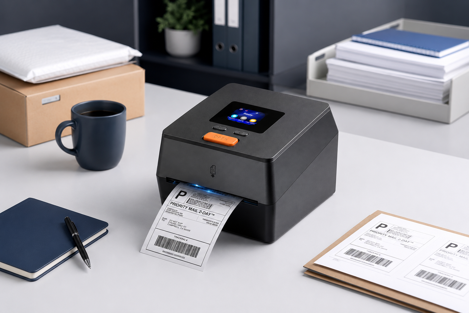 pd shipping label printer