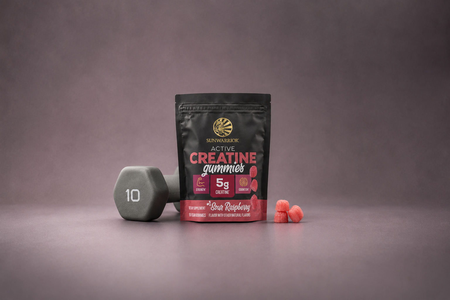 pd sunwarrior creatine gummies