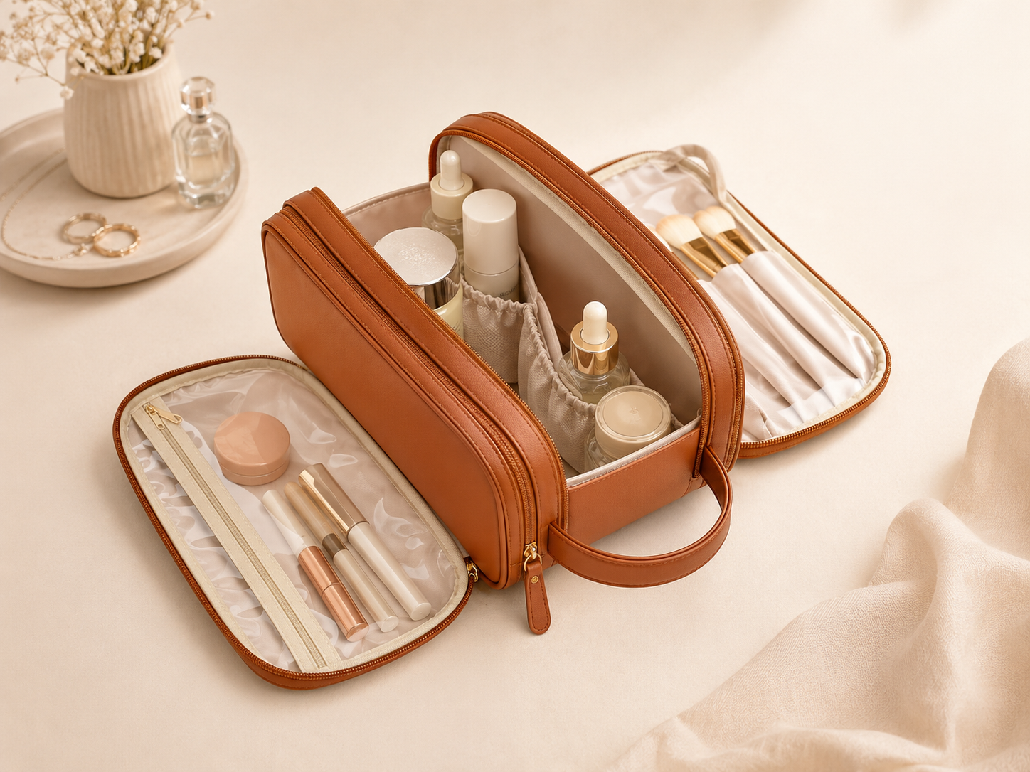pd wrangler large makeup bag
