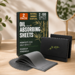 Personal Care & Longevity pd zorom bamboo charcoal blotting papers