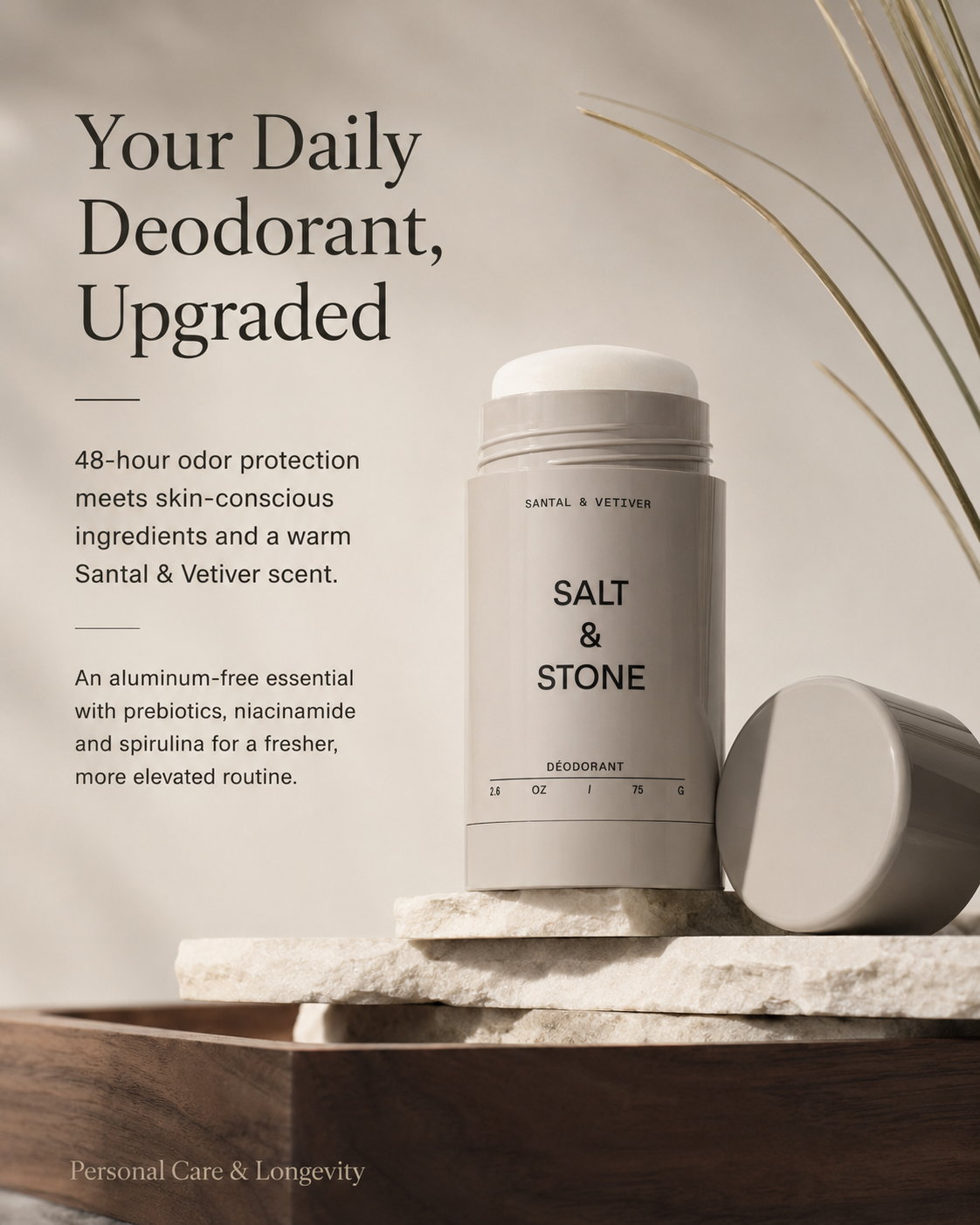 salt & stone aluminum free deodorant